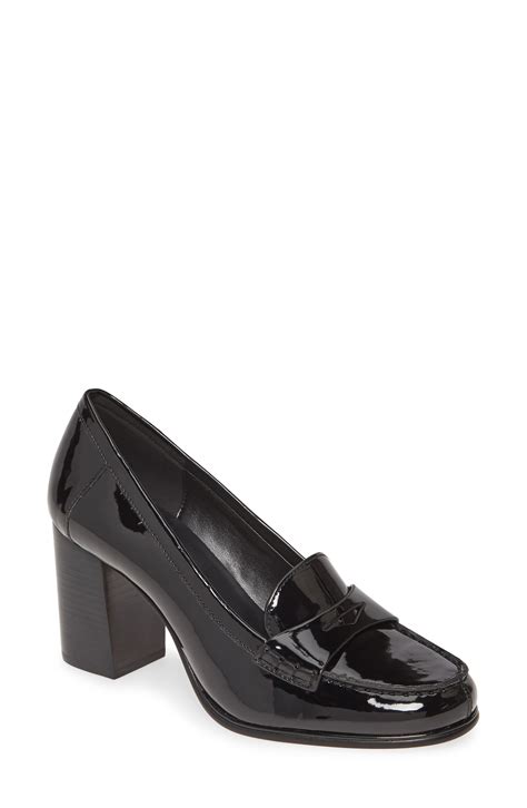 michael kors buchanan block-heel leather loafers|Buy Michael Kors Buchanan Block Heel Loafer .